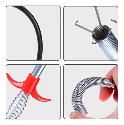 Desentupidor Limpador Pegador Garras Para Pias Ralos Canos 90cm - Imagem 8